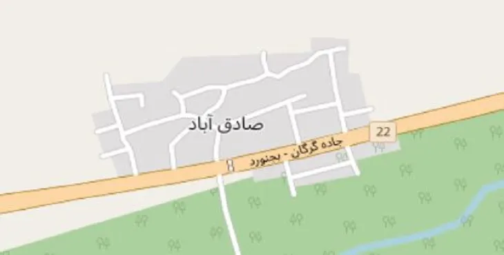 دانلود نقشه شهر صادق آباد + pdf با کیفیت بالا