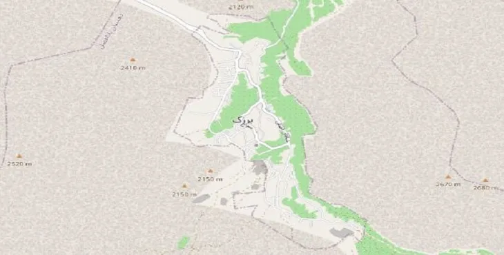 دانلود نقشه شهر برزک + pdf با کیفیت بالا