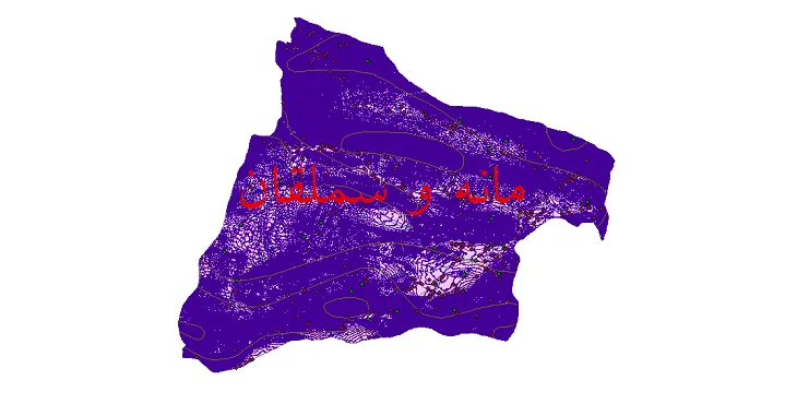 دانلود نقشه های شیپ فایل شهرستان مانه و سملقان + کاملترین لایه GIS