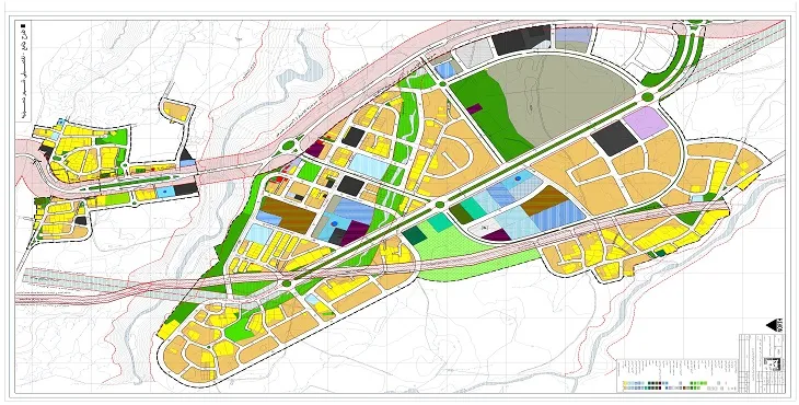 دانلود طرح جامع-تفصیلی شهر حسینیه سال 91+آلبوم نقشه ها