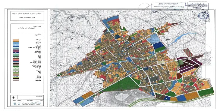 دانلود آلبوم نقشه های طرح جامع شهر خمین
