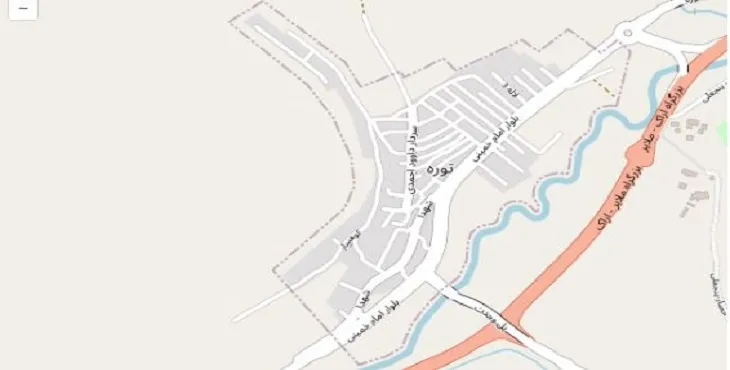 دانلود نقشه شهر توره + pdf با کیفیت بالا