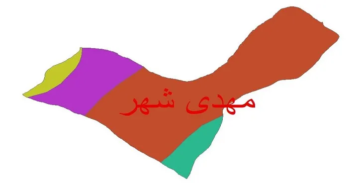نقشه شیپ فایل اقلیمشناسی شهرستان مهدی شهر + 7 لایه اقلیمی