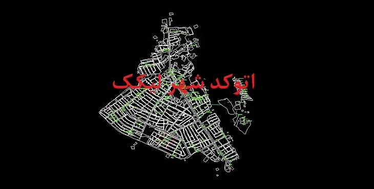 دانلود نقشه اتوکد شهر لیکک