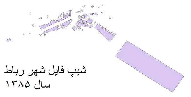 دانلود شیپ فایل بلوک آماری شهر رباط