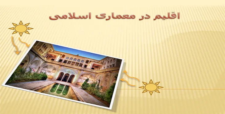 دانلود پاورپوینت اقلیم در معماری اسلامی