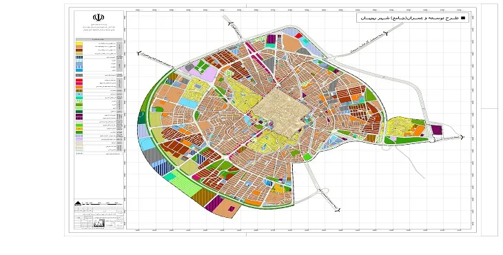 دانلود طرح جامع شهر بهبهان سال 95 + آلبوم نقشه ها