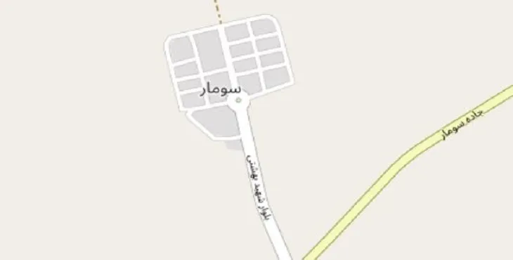 دانلود نقشه شهر سومار + pdf با کیفیت بالا