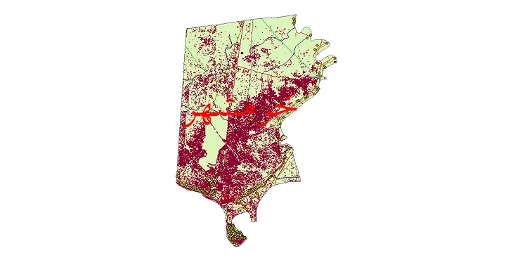 دانلود نقشه های شیپ فایل شهرستان خرمشهر + کاملترین لایه GIS