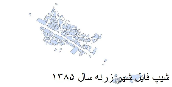 دانلود شیپ فایل بلوک آماری شهر زرنه