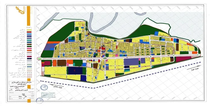 دانلود آلبوم نقشه های طرح جامع شهر رامشیر