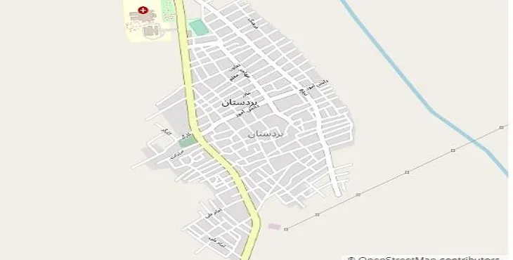 دانلود نقشه شهر بردستان + pdf با کیفیت بالا
