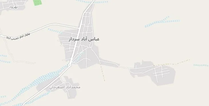 دانلود نقشه شهر عباس آباد سردار + pdf با کیفیت بالا