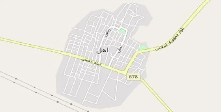 دانلود نقشه شهر اهل + pdf با کیفیت بالا