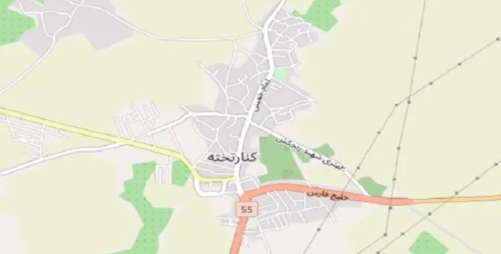 دانلود نقشه شهر کنارتخته + pdf با کیفیت بالا