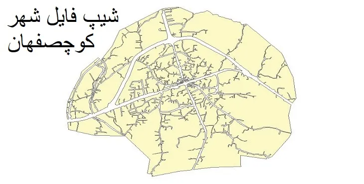 دانلود شیپ فایل بلوک آماری شهر کوچصفهان