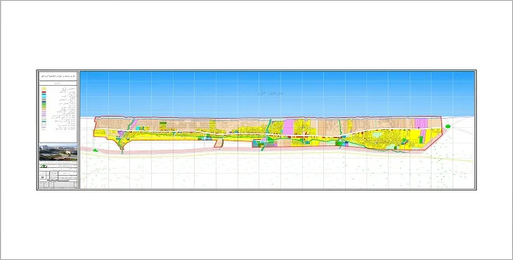 دانلود نقشه کاربری اراضی شهر ایزدشهر | وضع موجود+پیشنهادی
