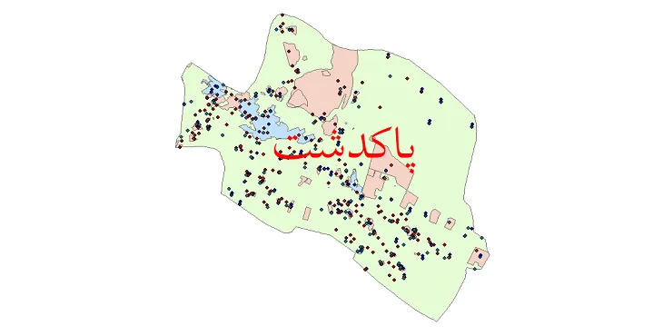 دانلود نقشه جمعیت نقاط شهری و روستایی شهرستان پاکدشت از سال 1335 تا 1395