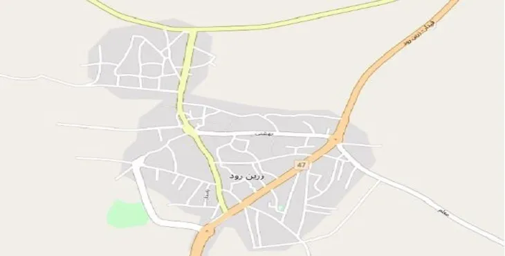 دانلود نقشه شهر زرین رود + pdf با کیفیت بالا