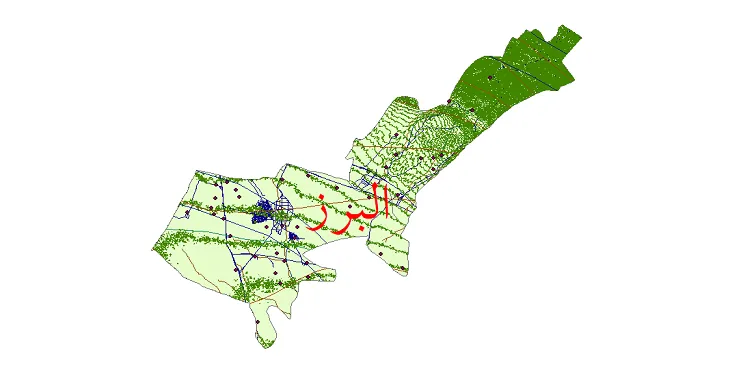 دانلود نقشه های شیپ فایل شهرستان البرز + کاملترین لایه GIS