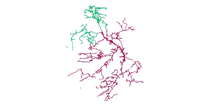 جدیدترین نقشه شیپ فایل راه های شهرستان سوادکوه + PDF