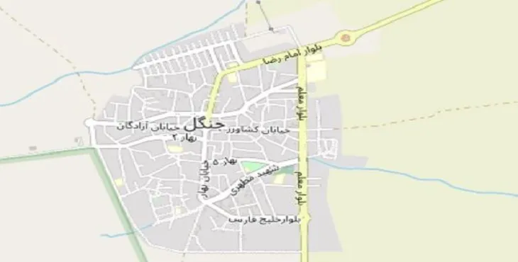 دانلود نقشه شهر جنگل + pdf با کیفیت بالا