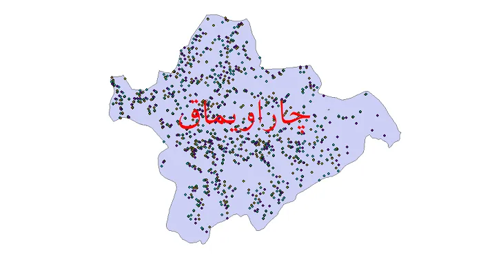 دانلود نقشه جمعیت نقاط شهری و روستایی شهرستان چاراویماق از سال 1335 تا 1395