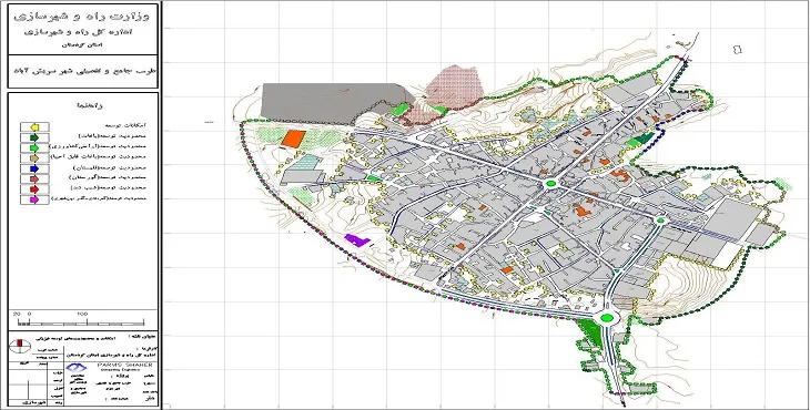 نقشه محدوده شهر سریش آباد | کیفیت بالا