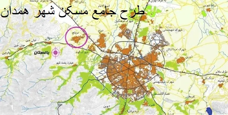 دانلود طرح محله بندی شهر همدان سال 84