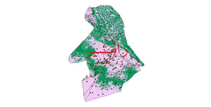 دانلود نقشه های شیپ فایل شهرستان رامشیر + کاملترین لایه GIS