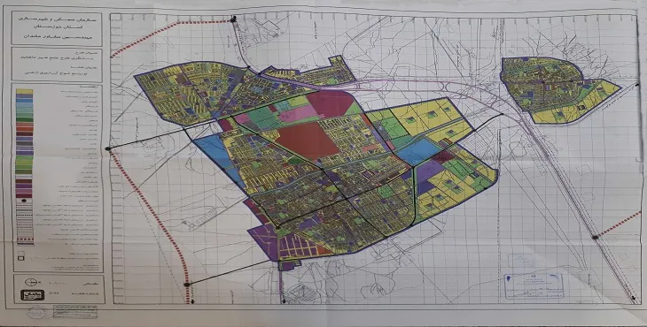 دانلود آلبوم نقشه های طرح جامع شهر ماهشهر