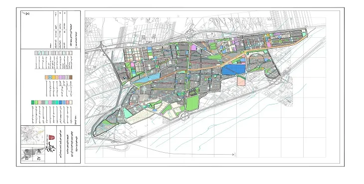 دانلود نقشه کاربری اراضی شهر شاهین شهر | وضع موجود+پیشنهادی