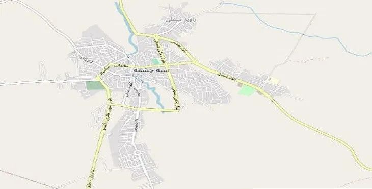 دانلود نقشه شهر سیه چشمه + pdf با کیفیت بالا