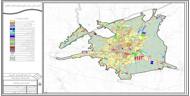 دانلود طرح جامع-تفصیلی شهر خشکبیجار سال 94+آلبوم نقشه ها