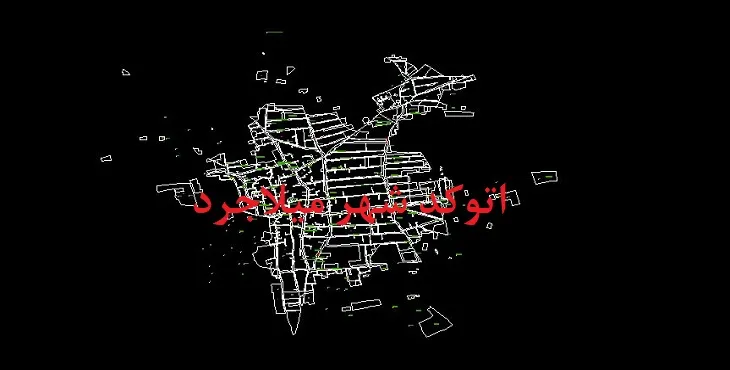 دانلود نقشه اتوکد شهر میلاجرد