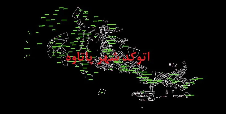 دانلود نقشه اتوکد شهر پاتاوه