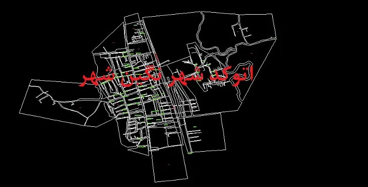 دانلود نقشه اتوکد نگین شهر