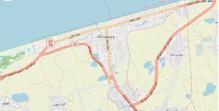 دانلود نقشه شهر گزنک + pdf با کیفیت بالا