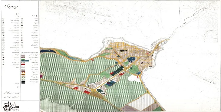 دانلود آلبوم نقشه های طرح جامع شهر کرند غرب