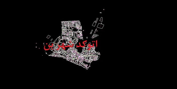 دانلود نقشه اتوکد شهر بن