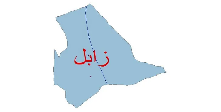 نقشه شیپ‌ فایل اقلیم‌شناسی شهرستان زابل + 7 لایه اقلیمی
