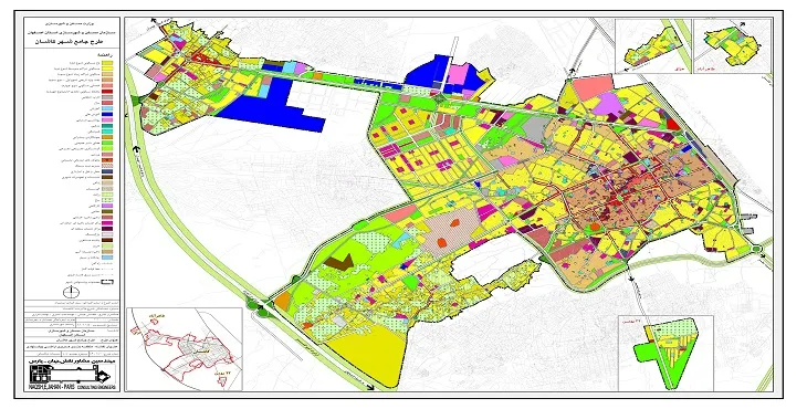 دانلود آلبوم نقشه های طرح جامع شهر کاشان