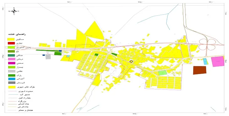 نقشه شیپ فایل (GIS) شهر میامی 1404 + عکس با کیفیت