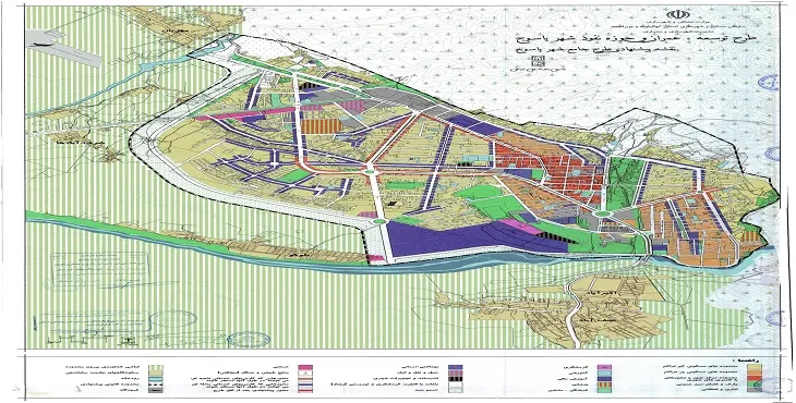 دانلود نقشه کاربری اراضی شهر یاسوج | وضع موجود+پیشنهادی