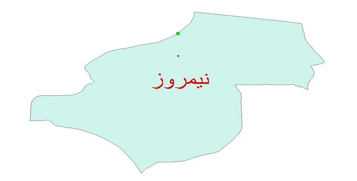 دانلود نقشه شیپ فایل کیفیت آب چاه های شهرستان نیمروز