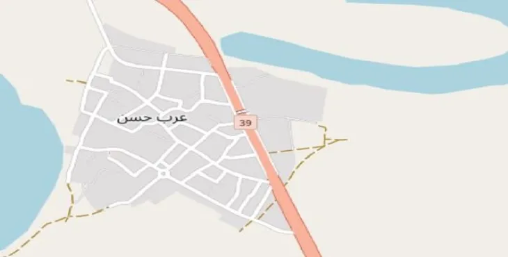 دانلود نقشه شهر عرب حسن + pdf با کیفیت بالا