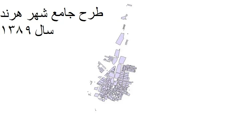 دانلود طرح جامع شهر هرند سال 89