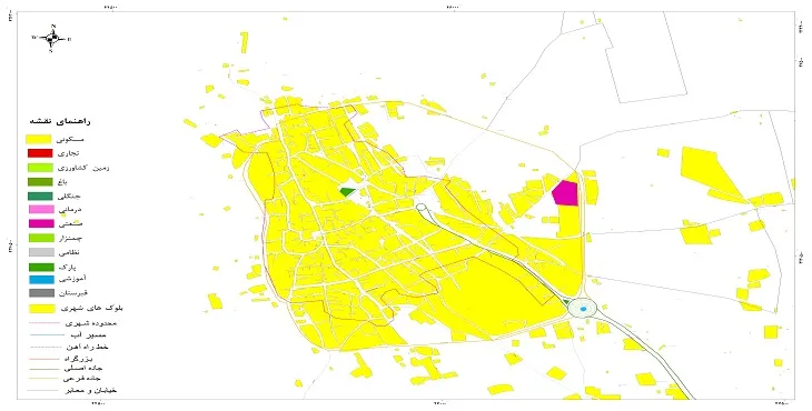 نقشه شیپ فایل (GIS) شهر سیس 1404 + عکس با کیفیت
