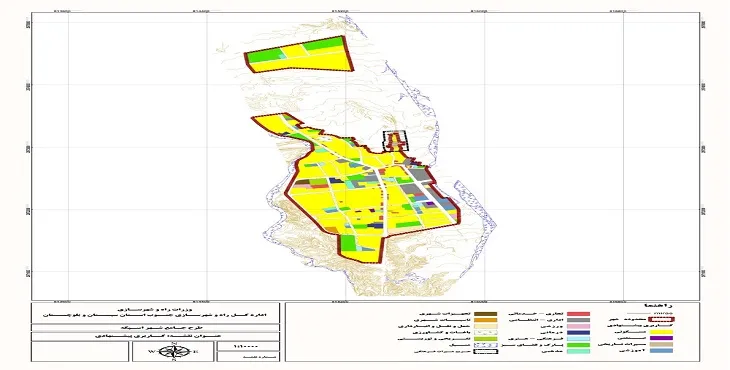 دانلود طرح جامع شهر اسپکه سال 94 + آلبوم نقشه ها