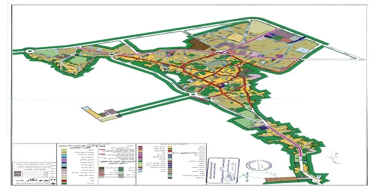 دانلود آلبوم نقشه های طرح جامع شهر کمیجان
